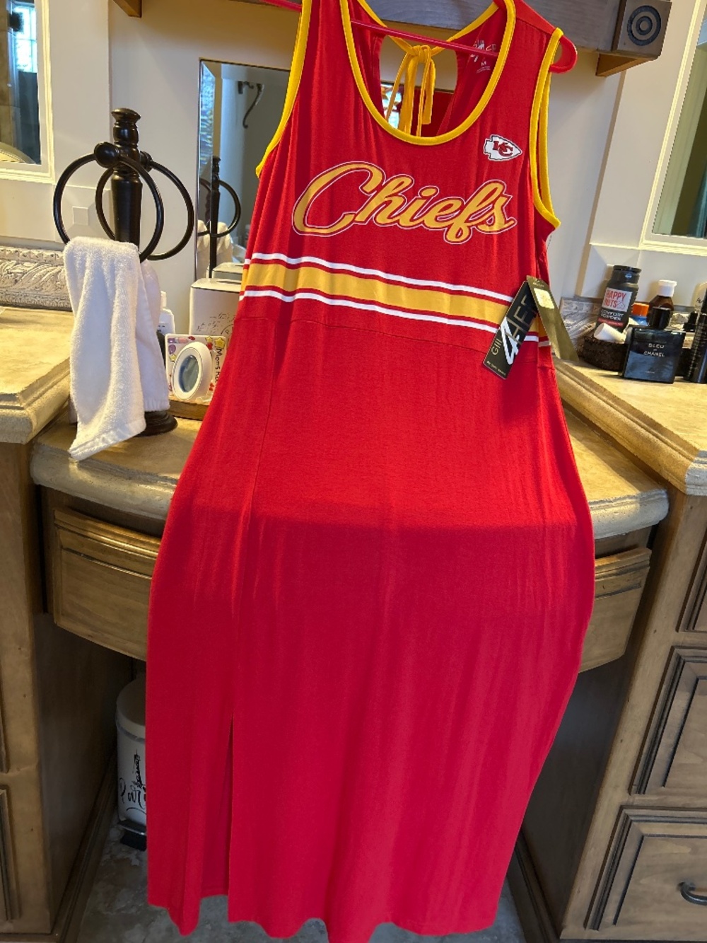 Beautiful Kansas City chiefs dress